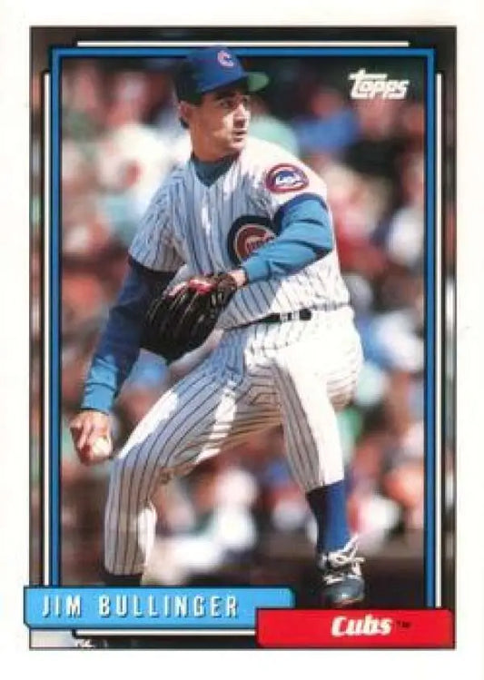 1992 Topps Traded #17T Jim Bullinger NM-MT Chicago Cubs Baseball Card - Baseball Card Single