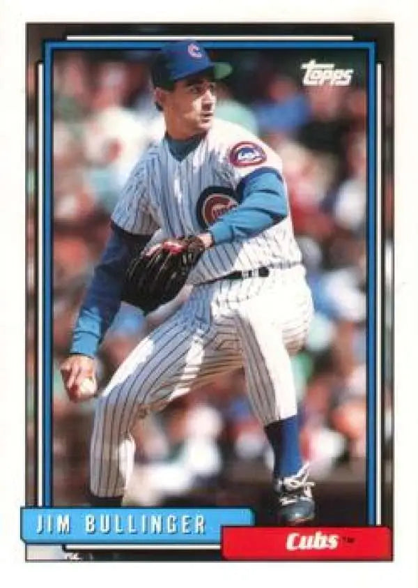 1992 Topps Traded #17T Jim Bullinger NM-MT Chicago Cubs Baseball Card - Baseball Card Single