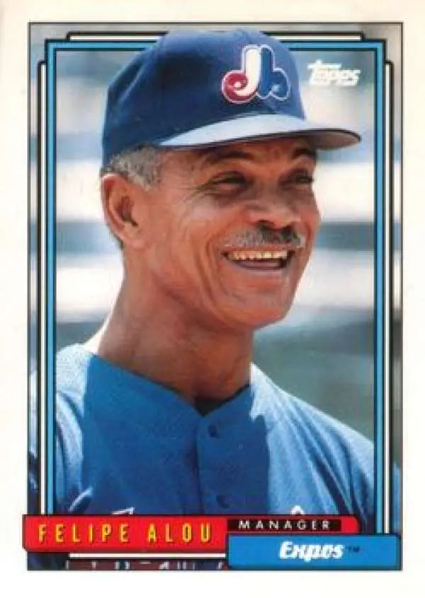 1992 Topps Traded #3T Felipe Alou NM-MT Montreal Expos Baseball Card - Baseball Card Single