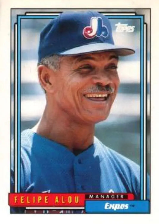 1992 Topps Traded #3T Felipe Alou NM-MT Montreal Expos Baseball Card - Baseball Card Single