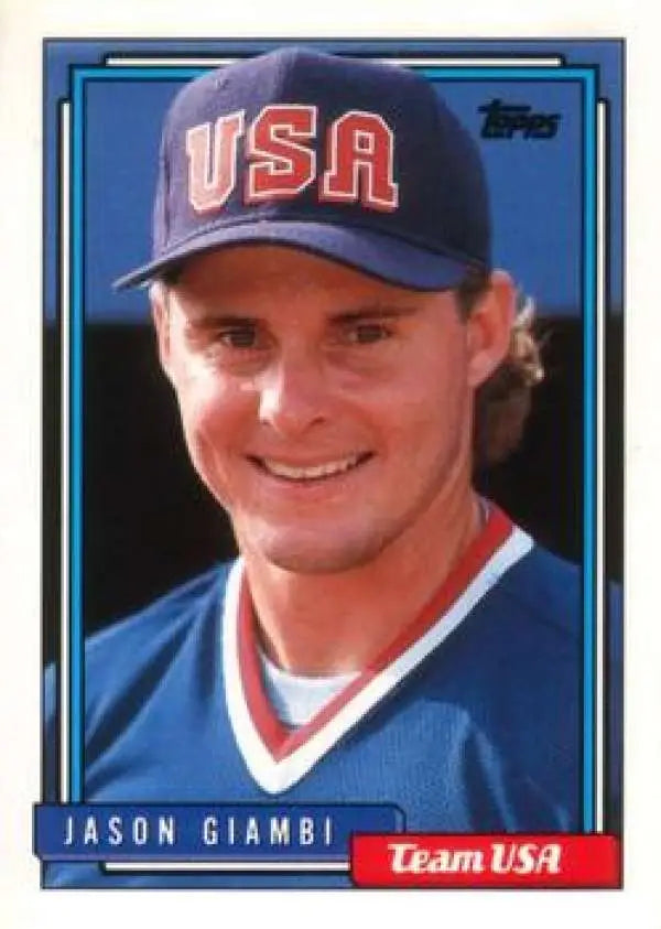 1992 Topps Traded #40T Jason Giambi NM-MT USA Baseball Card - Baseball Card Single