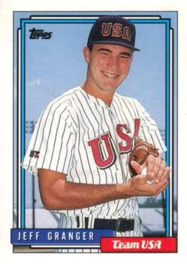 1992 Topps Traded #43T Jeff Granger NM-MT USA Baseball Card - Baseball Card Single
