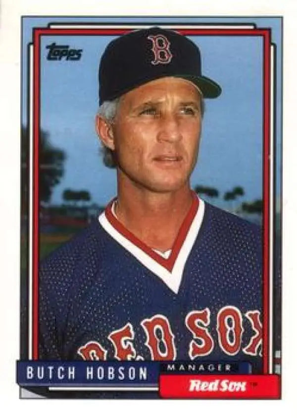1992 Topps Traded #52T Butch Hobson NM-MT Boston Red Sox Baseball Card - Baseball Card Single