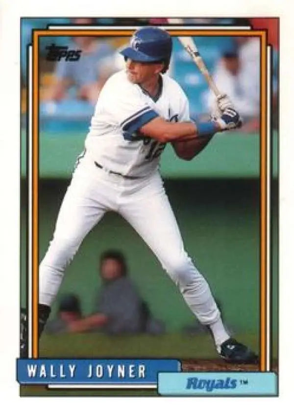 1992 Topps Traded #59T Wally Joyner NM-MT Kansas City Royals Baseball Card - Baseball Card Single