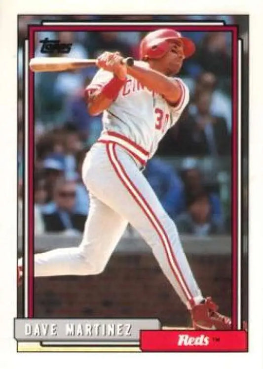 1992 Topps Traded #67T Dave Martinez NM-MT Cincinnati Reds Baseball Card - Baseball Card Single