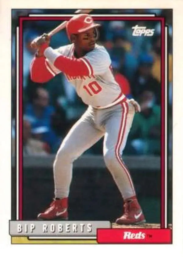 1992 Topps Traded #92T Bip Roberts NM-MT Cincinnati Reds Baseball Card - Baseball Card Single