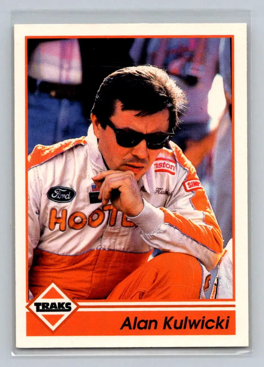 1992 Traks #73 Alan Kulwicki AK Racing - Racing Card Single