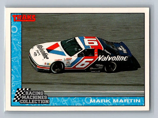 1992 Traks Racing Machines #6 Mark Martin Roush Racing - Racing Card Single