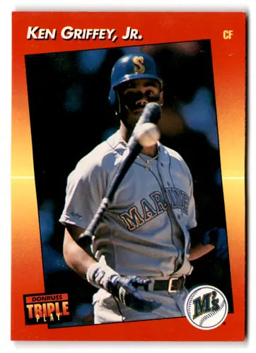 1992 Triple Play #152 Ken Griffey Jr. EX Excellent Mariners ID:76784 ID:76784 - Baseball Card Single