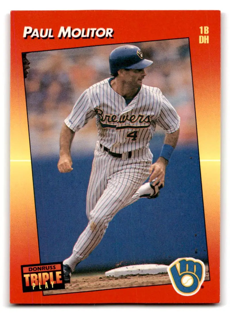1992 Triple Play #254 Paul Molitor - Baseball Card Single