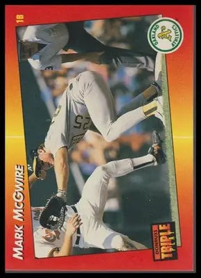 1992 Triple Play #262 Mark McGwire