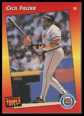 1992 Triple Play #29 Cecil Fielder