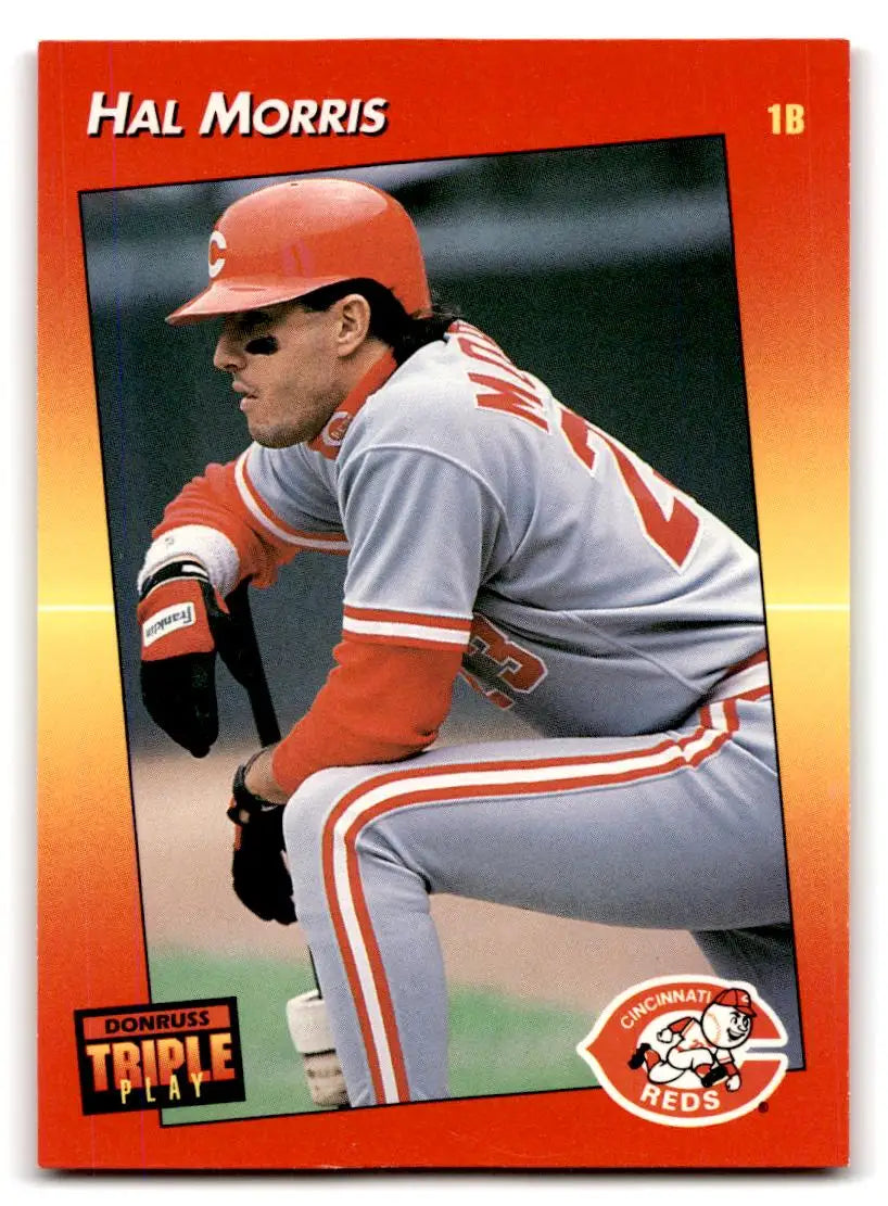 1992 Triple Play #30 Hal Morris - Baseball Card Single