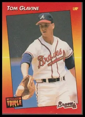 1992 Triple Play #7 Tom Glavine