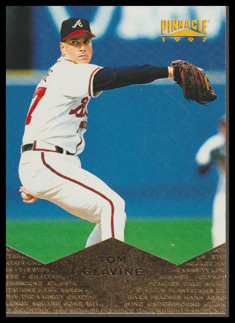 1992 Triple Play #7 Tom Glavine - Baseball Card Single