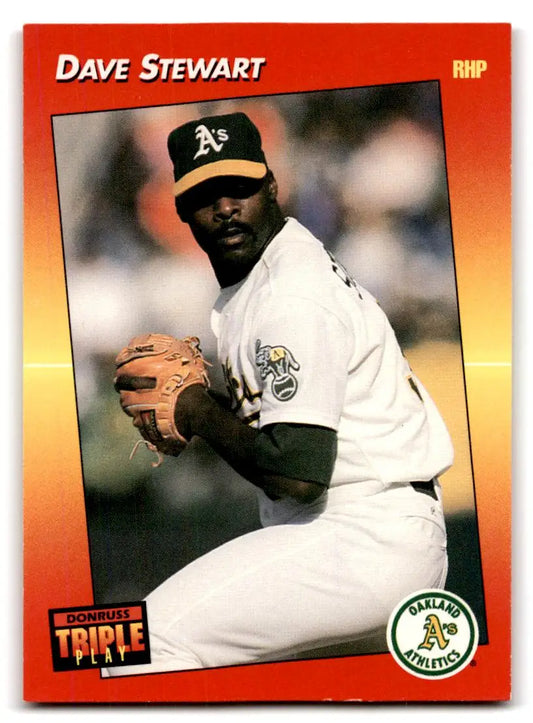 1992 Triple Play #88 Dave Stewart - Baseball Card Single