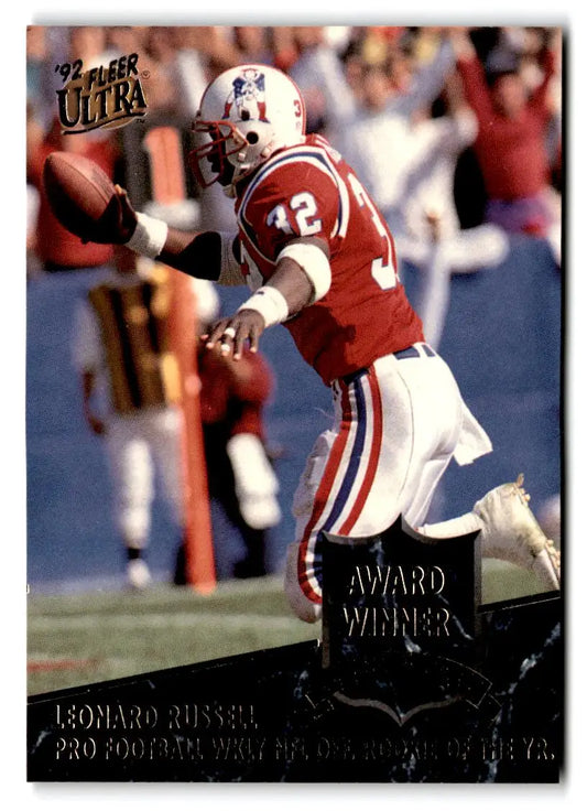 1992 Ultra #10 Leonard Russell Award Winners - Football Card Single