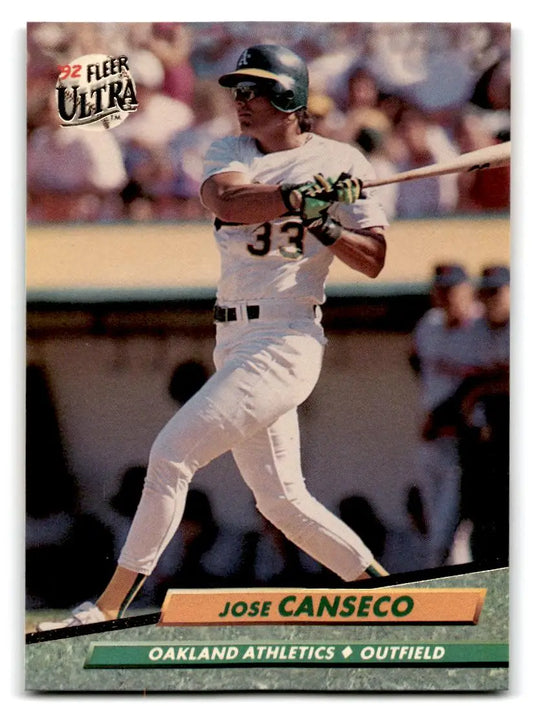 1992 Ultra #110 Jose Canseco - Baseball Card Single