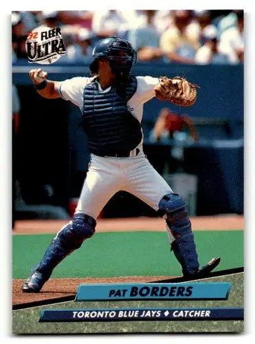 1992 Ultra #144 Pat Borders Toronto Blue Jays Baseball Cards NM Near ID:55756 - Baseball Card Single