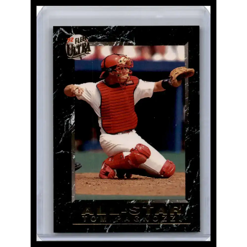 1992 Ultra #15 Tom Pagnozzi NM-MT St. Louis Cardinals Baseball Card - Baseball Card Single