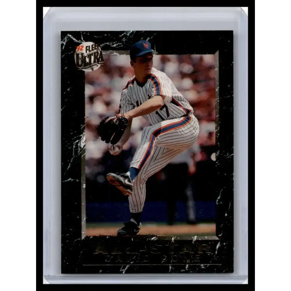 1992 Ultra #19 David Cone NM-MT New York Mets Baseball Card - Baseball Card Single