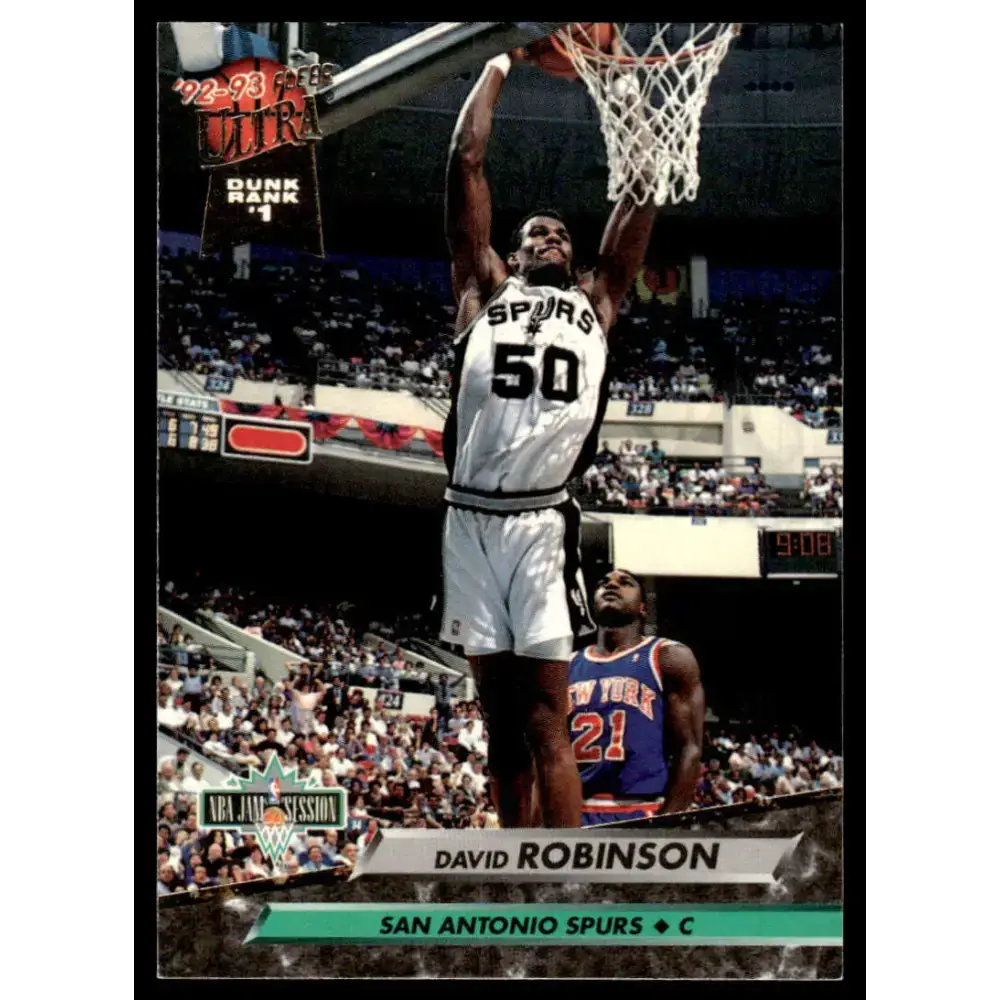 1992 Ultra #201 David Robinson NM/MT San Antonio Spurs Basketball Card - Basketball Card Single