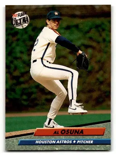 1992 Ultra #207 Al Osuna Houston Astros Baseball Cards NM Near Mint ID:55744 - Baseball Card Single