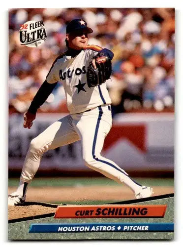 1992 Ultra #208 Curt Schilling Houston Astros Baseball Cards NM Near ID:55760 - Baseball Card Single