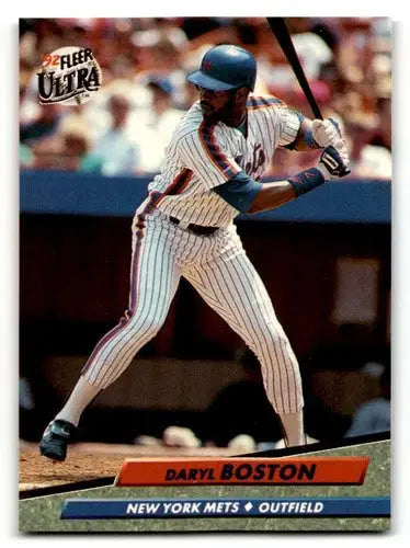 1992 Ultra #227 Daryl Boston New York Mets Baseball Cards NM Near Mi ID:55745 - Baseball Card Single