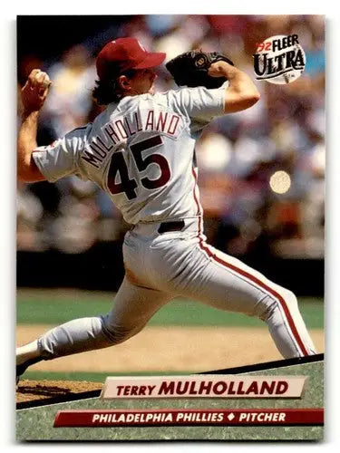 1992 Ultra #248 Terry Mulholland Philadelphia Phillies Baseball Card ID:55748 - Baseball Card Single