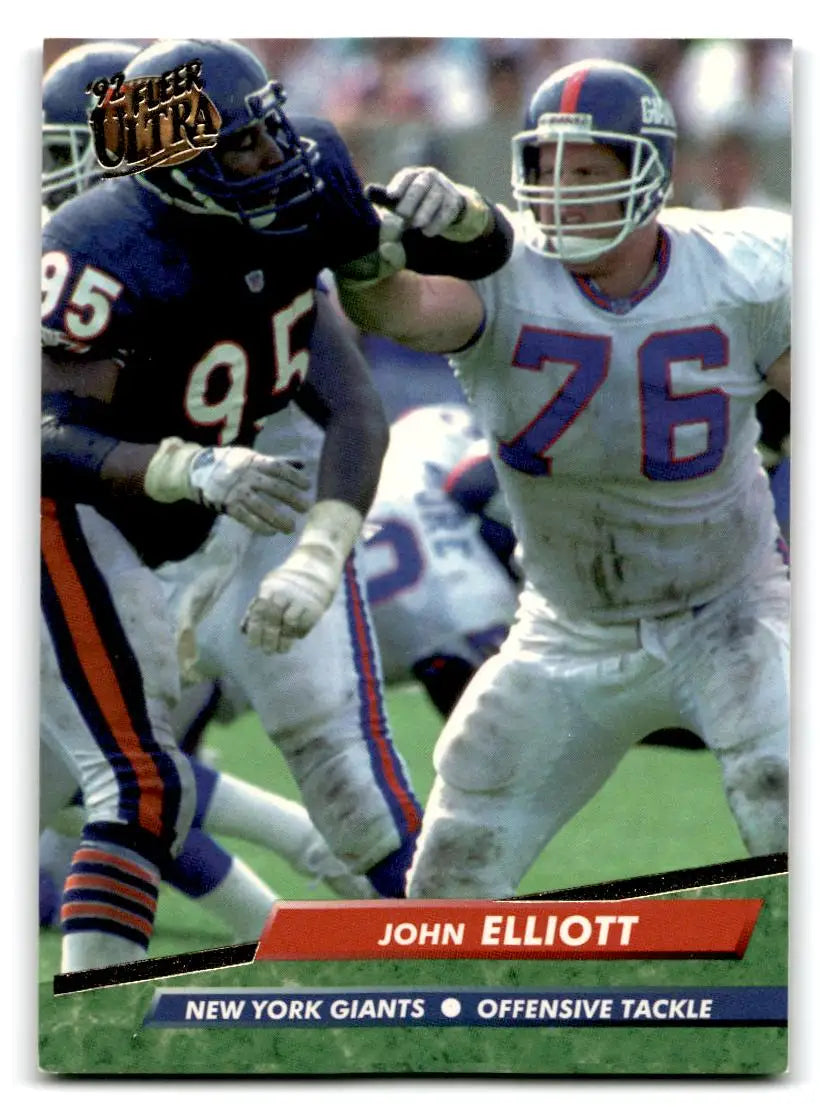 1992 Ultra #275 John Elliott - Football Card Single
