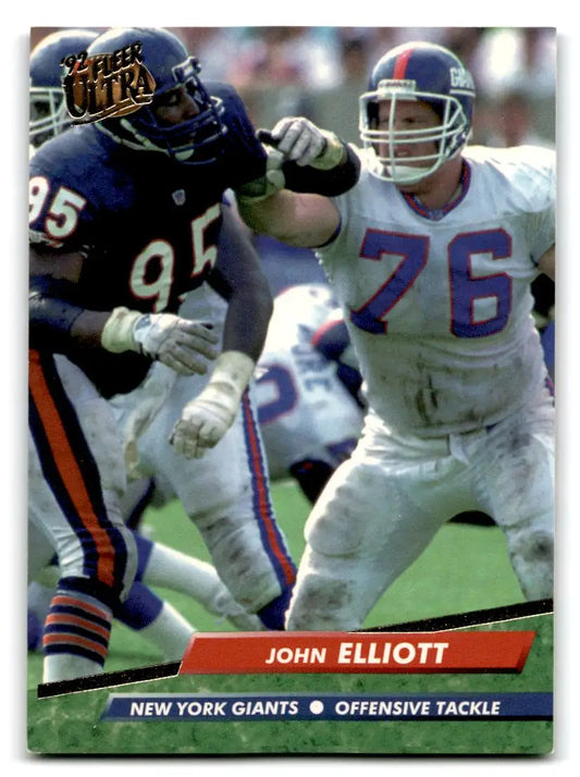 1992 Ultra #275 John Elliott - Football Card Single