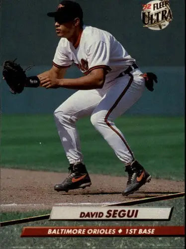 1992 Ultra #308 David Segui NM-MT Orioles ID:13927 - Baseball Card Single