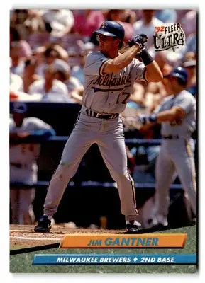 1992 Ultra #382 Jim Gantner - Baseball Card Single