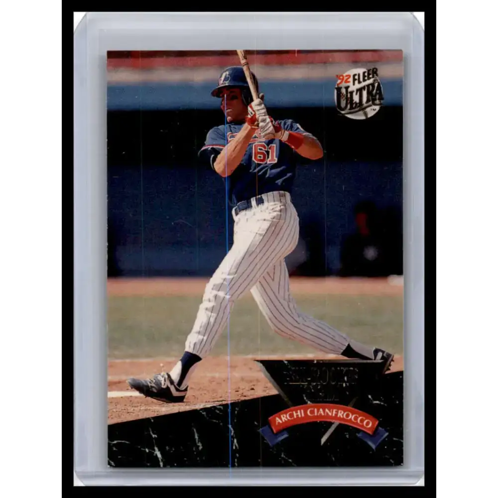 1992 Ultra #4 Archi Cianfrocco NM-MT Montreal Expos Baseball Card - Baseball Card Single