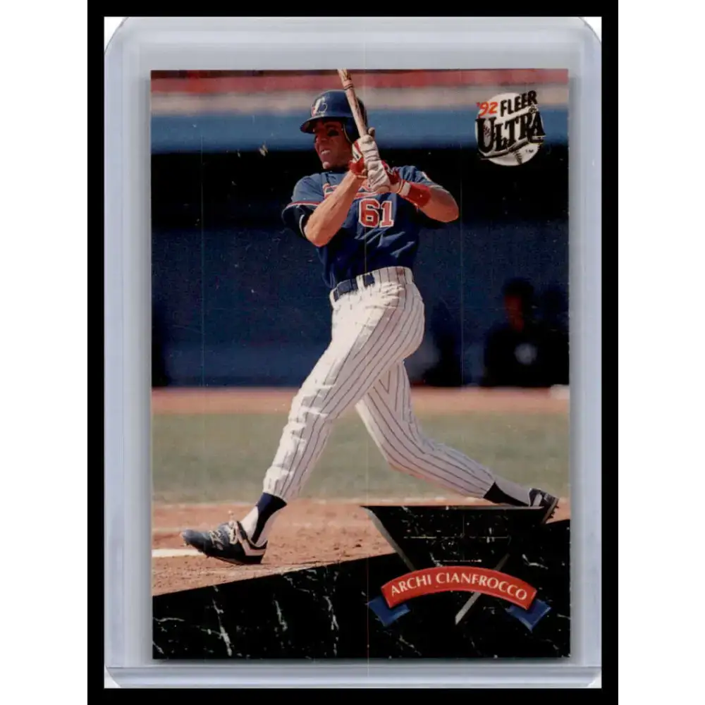 1992 Ultra #4 Archi Cianfrocco NM-MT Montreal Expos Baseball Card - Baseball Card Single
