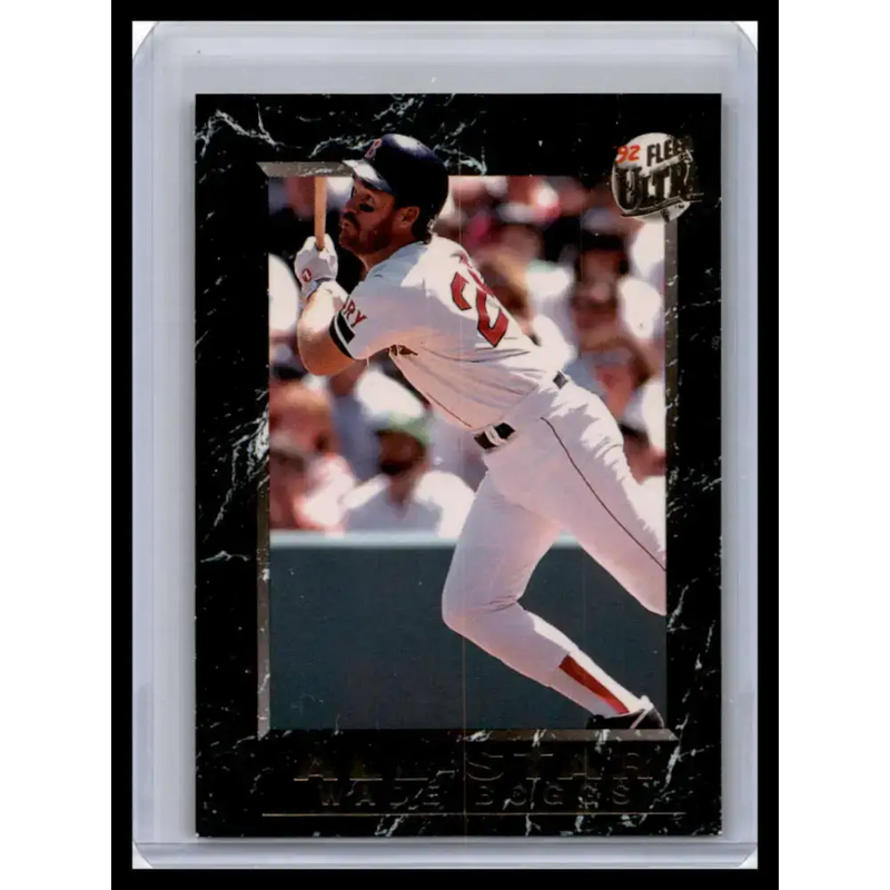 1992 Ultra #4 Wade Boggs NM-MT Boston Red Sox Baseball Card - Baseball Card Single