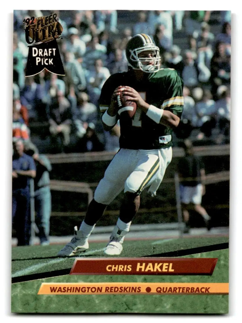 1992 Ultra #430 Chris Hakel - Football Card Single