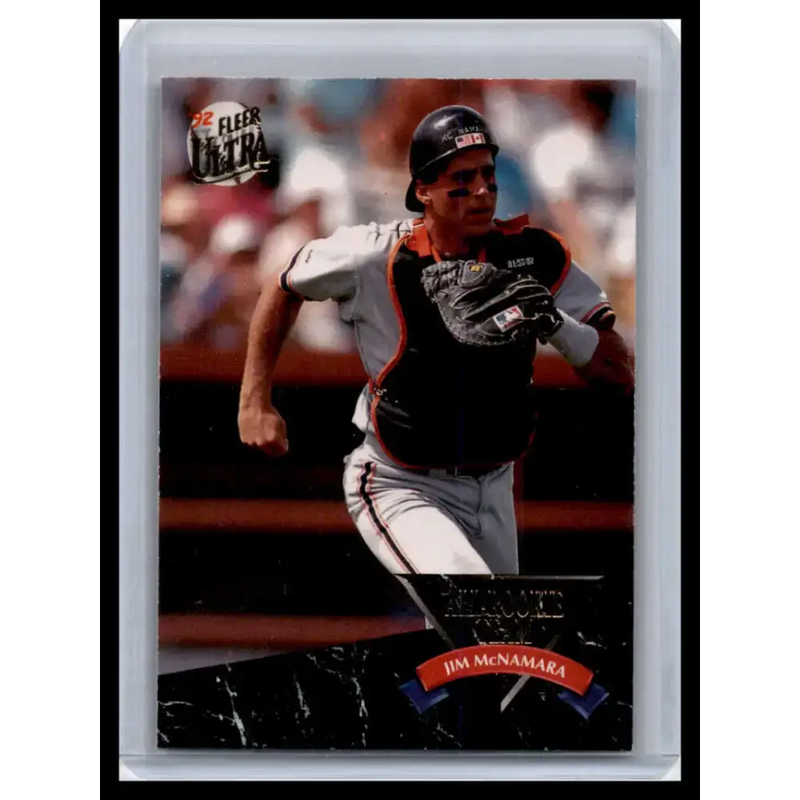 1992 Ultra #5 Jim McNamara NM-MT San Francisco Giants Baseball Card - Baseball Card Single