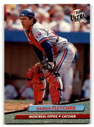 1992 Ultra #517 Darrin Fletcher Montreal Expos Baseball Cards EX/NM ID:59136 - Baseball Card Single