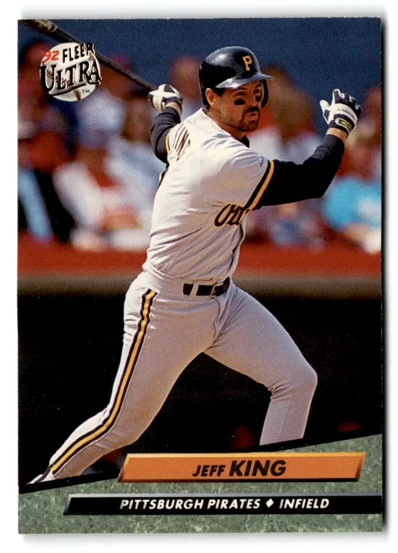 1992 Ultra #553 Jeff King - Baseball Card Single