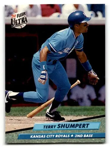 1992 Ultra #77 Terry Shumpert Kansas City Royals Baseball Cards NM N ID:55761 - Baseball Card Single