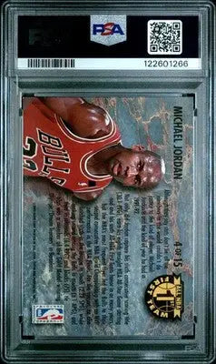 1992 Ultra All-NBA Michael Jordan #4 Basketball PSA 7