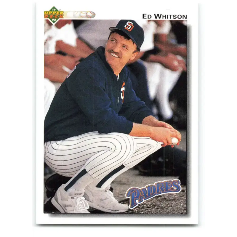 1992 Upper Deck #103 Ed Whitson NM-MT San Diego Padres Baseball Card - Baseball Card Single