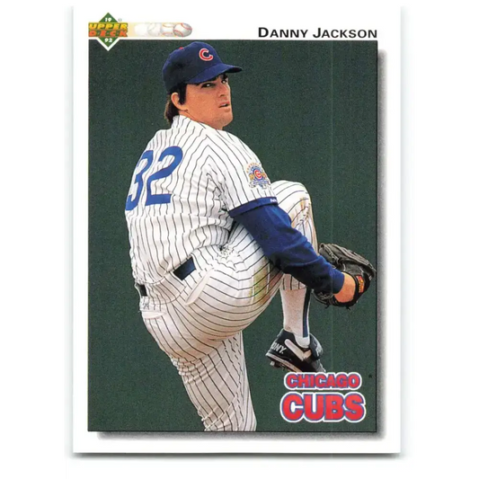 1992 Upper Deck #104 Danny Jackson NM-MT Chicago Cubs Baseball Card - Baseball Card Single