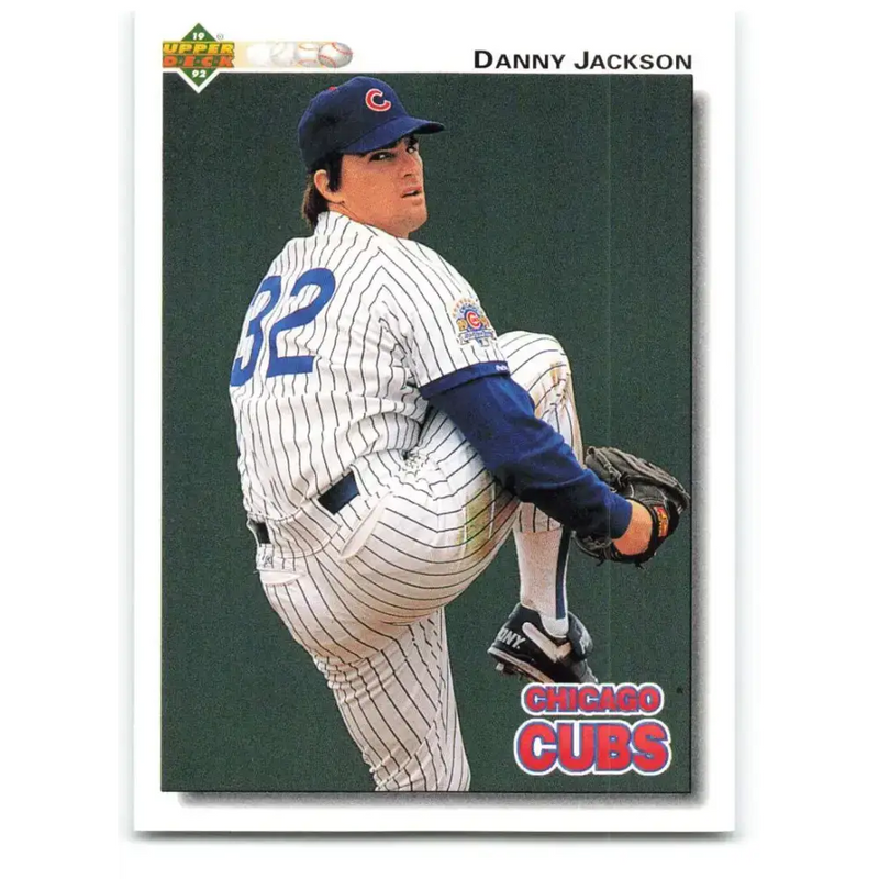 1992 Upper Deck #104 Danny Jackson NM-MT Chicago Cubs Baseball Card - Baseball Card Single
