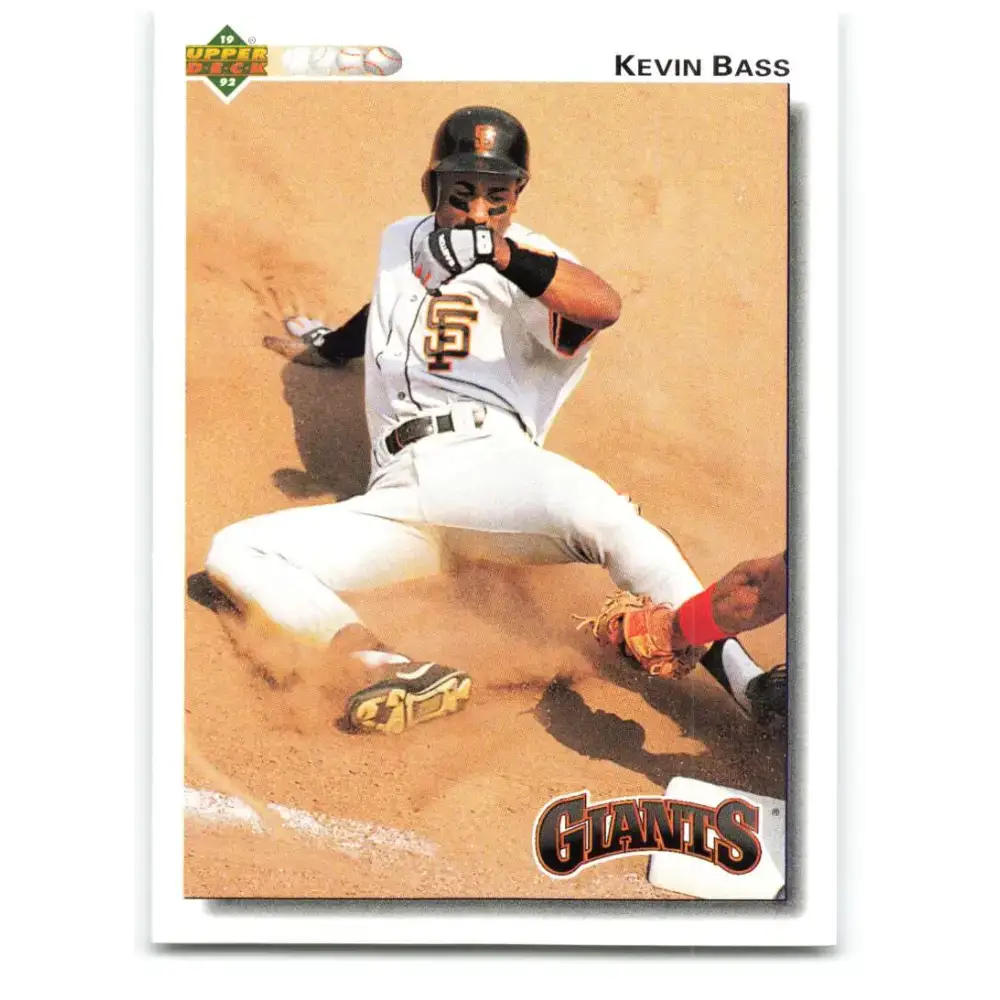 1992 Upper Deck #107 Kevin Bass NM-MT San Francisco Giants Baseball Card - Baseball Card Single