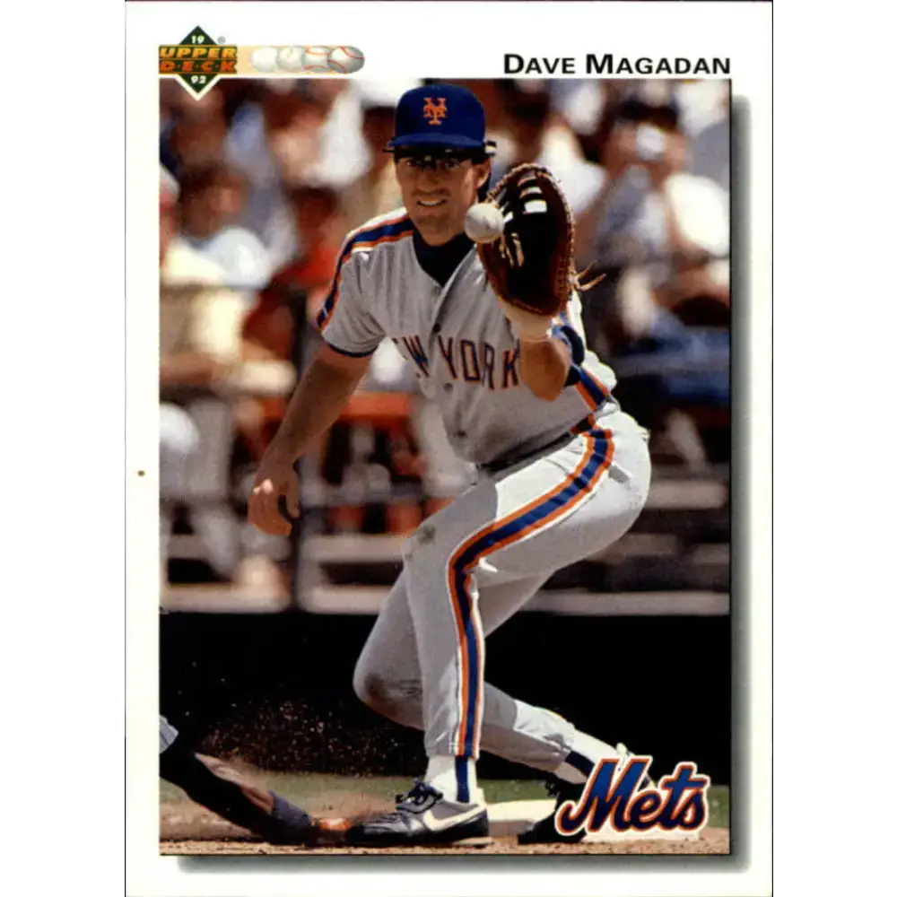 1992 Upper Deck #112 Dave Magadan NM-MT New York Mets Baseball Card - Baseball Card Single