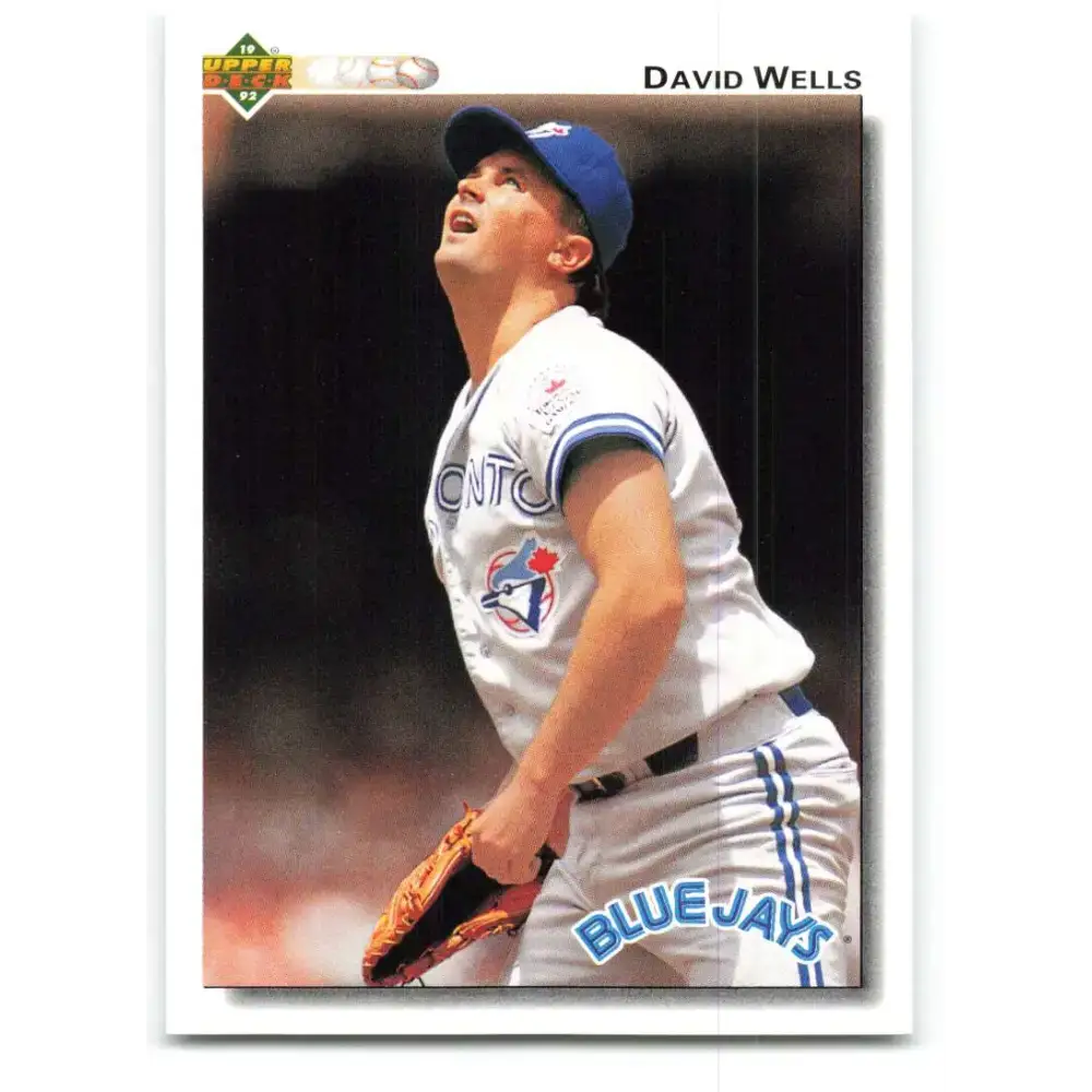 1992 Upper Deck #116 David Wells NM-MT Toronto Blue Jays Baseball Card - Baseball Card Single
