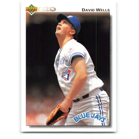 1992 Upper Deck #116 David Wells NM-MT Toronto Blue Jays Baseball Card - Baseball Card Single